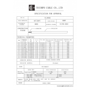 UL10362 | TRIUMPH CABLE-Techni