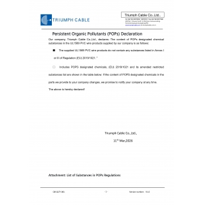 UL1569 Wires POPs statement-Tr